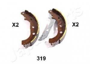 JAPANPARTS GF-319AF stabdžių trinkelių komplektas 
 Techninės priežiūros dalys -> Papildomas remontas
B3YH-26-38ZA