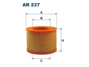 FILTRON AR237 oro filtras 
 Techninės priežiūros dalys -> Techninės priežiūros intervalai