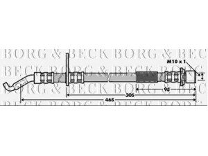 BORG & BECK BBH7329 stabdžių žarnelė 
 Stabdžių sistema -> Stabdžių žarnelės
90049-22174-000, 9004922174, 9004922174000