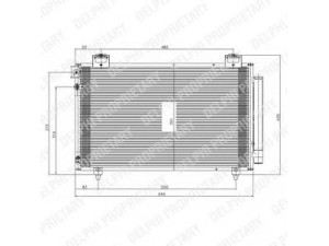DELPHI TSP0225570 kondensatorius, oro kondicionierius 
 Oro kondicionavimas -> Kondensatorius
88450-05100, 88450-05101