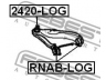 FEBEST 2420-LOG atramos/vairo trauklė
54500-00Q1G, 54501-00Q1G, 6001547519
