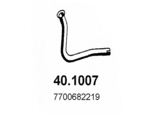 ASSO 40.1007 išleidimo kolektorius 
 Išmetimo sistema -> Išmetimo vamzdžiai
7700682219