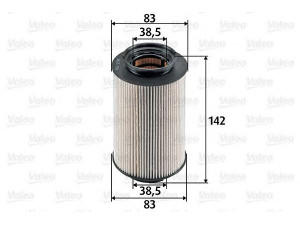 VALEO 587909 kuro filtras 
 Degalų tiekimo sistema -> Kuro filtras/korpusas
1K0127434, 1K0127434A, 1K0127434