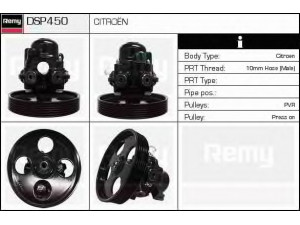 DELCO REMY DSP450 hidraulinis siurblys, vairo sistema 
 Vairavimas -> Vairo pavara/siurblys