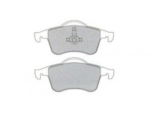 AISIN ASN-2219 stabdžių trinkelių rinkinys, diskinis stabdys
272399