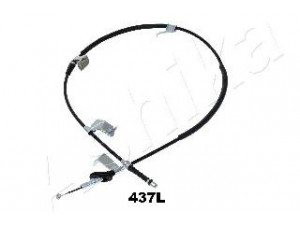 ASHIKA 131-04-437L trosas, stovėjimo stabdys 
 Stabdžių sistema -> Valdymo svirtys/trosai
47560S6AG53, 47560S6AG54