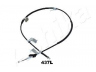 ASHIKA 131-04-437L trosas, stovėjimo stabdys 
 Stabdžių sistema -> Valdymo svirtys/trosai
47560S6AG53, 47560S6AG54