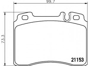 HELLA 8DB 355 007-471 stabdžių trinkelių rinkinys, diskinis stabdys 
 Techninės priežiūros dalys -> Papildomas remontas
0014209420, 0014209820, 0024201520