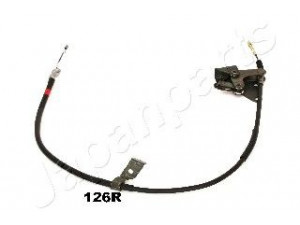 JAPANPARTS BC-126R trosas, stovėjimo stabdys 
 Stabdžių sistema -> Valdymo svirtys/trosai
3640030B00