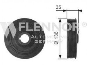 FLENNOR FVD99550 skriemulys, alkūninis velenas 
 Diržinė pavara -> Dirželio skriemulys
7700856673