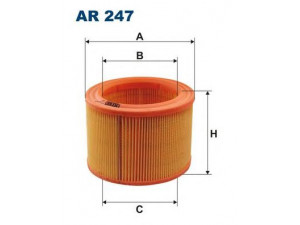 FILTRON AR247 oro filtras 
 Filtrai -> Oro filtras
1444F5, 1444VF, 905605188, 9401444848