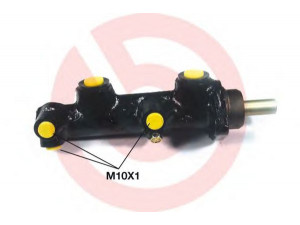 BREMBO M 06 024 pagrindinis cilindras, stabdžiai 
 Stabdžių sistema -> Pagrindinis stabdžių cilindras
34311154405, 010107, 03212020823