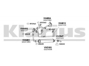 KLARIUS 930675U išmetimo sistema 
 Išmetimo sistema -> Išmetimo sistema, visa