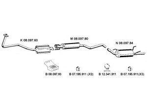 EBERSPÄCHER 082409 išmetimo sistema 
 Išmetimo sistema -> Išmetimo sistema, visa
