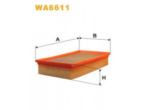 WIX FILTERS WA6611 oro filtras 
 Techninės priežiūros dalys -> Techninės priežiūros intervalai
9381971, PC1137