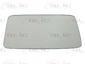 BLIC 6102-01-0546P veidrodėlio stiklas, išorinis veidrodėlis 
 Kėbulas -> Keleivių kabina -> Veidrodėlis