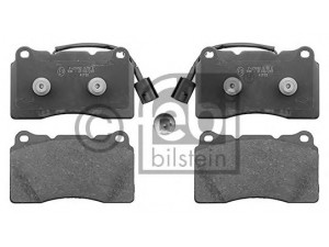 FEBI BILSTEIN 116005 stabdžių trinkelių rinkinys, diskinis stabdys 
 Techninės priežiūros dalys -> Papildomas remontas
773 654 90