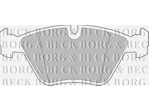 BORG & BECK BBP1460 stabdžių trinkelių rinkinys, diskinis stabdys 
 Techninės priežiūros dalys -> Papildomas remontas
447 615 115E, 447 615 116E, 447615115E