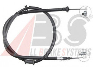 A.B.S. K13865 trosas, stovėjimo stabdys 
 Stabdžių sistema -> Valdymo svirtys/trosai
51787025