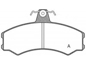 OPEN PARTS BPA0143.10 stabdžių trinkelių rinkinys, diskinis stabdys 
 Techninės priežiūros dalys -> Papildomas remontas
500028835, 500029493