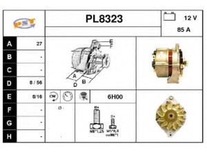SNRA PL8323 kintamosios srovės generatorius
AL60033