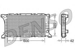 DENSO DRM10097 radiatorius, variklio aušinimas 
 Aušinimo sistema -> Radiatorius/alyvos aušintuvas -> Radiatorius/dalys
7138206, 92VB8005EC