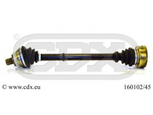 CDX 160102/45 kardaninis velenas 
 Ratų pavara -> Kardaninis velenas
443407272AF