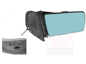 VAN WEZEL 3030858 išorinis veidrodėlis 
 Kėbulas -> Langai/veidrodėliai -> Veidrodėlis
2028100416