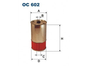 FILTRON OC602 alyvos filtras 
 Filtrai -> Alyvos filtras
D188, 5016966, 6011800009, 6011800109
