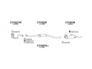VENEPORTE 150205 išmetimo sistema 
 Išmetimo sistema -> Išmetimo sistema, visa