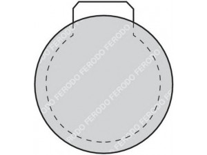 FERODO FDB100 stabdžių trinkelių rinkinys, diskinis stabdys 
 Techninės priežiūros dalys -> Papildomas remontas
95549354