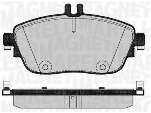 MAGNETI MARELLI 363916060734 stabdžių trinkelių rinkinys, diskinis stabdys