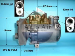 AUTO AIR GLOUCESTER 14-0454R kompresorius, oro kondicionierius 
 Oro kondicionavimas -> Kompresorius/dalys
4230454, 4759148