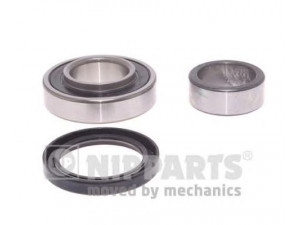 NIPPARTS J4718015 rato guolio komplektas 
 Ašies montavimas/vairavimo mechanizmas/ratai -> Rato stebulė/montavimas -> Rato guolis
43585-65D50, 43585-65S00, 43591-65D00