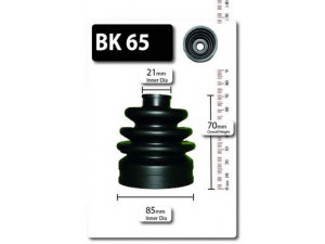 SHAFTEC BK65 gofruotoji membrana, kardaninis velenas 
 Ratų pavara -> Gofruotoji membrana