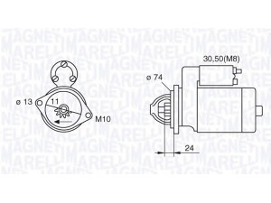 MAGNETI MARELLI 063280059010 starteris 
 Elektros įranga -> Starterio sistema -> Starteris
28100-0G040, 28100-0R010, 28100-0R010-84