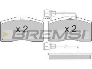 BREMSI BP3152 stabdžių trinkelių rinkinys, diskinis stabdys 
 Techninės priežiūros dalys -> Papildomas remontas
4D0698151Q