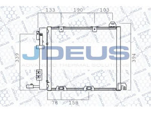 JDEUS 720M31 kondensatorius, oro kondicionierius 
 Oro kondicionavimas -> Kondensatorius
09118898, 09119177, 09130611, 1850056