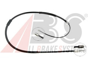 A.B.S. K13357 trosas, stovėjimo stabdys 
 Stabdžių sistema -> Valdymo svirtys/trosai
4745.K8, 962884680
