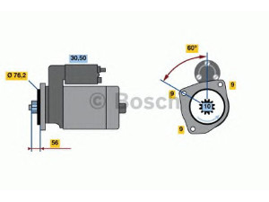 BOSCH 0 986 018 470 starteris 
 Elektros įranga -> Starterio sistema -> Starteris
02B 911 023 F