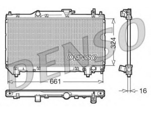 DENSO DRM50015 radiatorius, variklio aušinimas 
 Aušinimo sistema -> Radiatorius/alyvos aušintuvas -> Radiatorius/dalys
1640003180