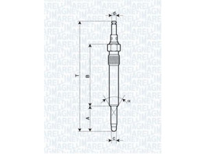 MAGNETI MARELLI 062900003304 kaitinimo žvakė 
 Kibirkšties / kaitinamasis uždegimas -> Kaitinimo kaištis
0001591501, 0001591601, 001 159 15 01