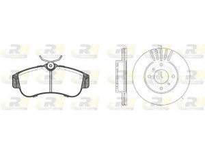 ROADHOUSE 8320.00 stabdžių rinkinys, diskiniai stabdžiai 
 Stabdžių sistema -> Diskinis stabdys -> Stabdžių remonto rinkinys