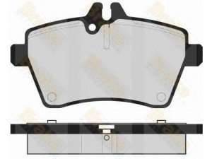 Brake ENGINEERING PA1674 stabdžių trinkelių rinkinys, diskinis stabdys 
 Techninės priežiūros dalys -> Papildomas remontas
1694200220, 1694201020, 1694201820