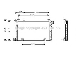 AVA QUALITY COOLING TO5194 kondensatorius, oro kondicionierius 
 Oro kondicionavimas -> Kondensatorius
8846020440, 8846020470