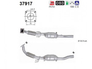AS 37917 katalizatoriaus keitiklis 
 Išmetimo sistema -> Katalizatoriaus keitiklis
1J0254503X, 1J0254506JX, 1J0254508GX