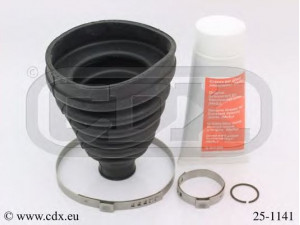 CDX 25-1141 gofruotoji membrana, kardaninis velenas 
 Ratų pavara -> Gofruotoji membrana