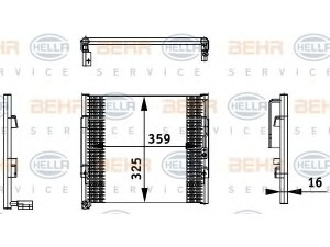 HELLA 8FC 351 035-731 kondensatorius, oro kondicionierius 
 Oro kondicionavimas -> Kondensatorius
80 110 SR1 A13, 80 110 SR1 A23