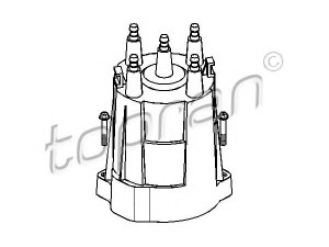 TOPRAN 202 000 skirstytuvo dangtelis 
 Kibirkšties / kaitinamasis uždegimas -> Degimo skirstytuvas/dalys
01972927, 12 11 258, 1972927