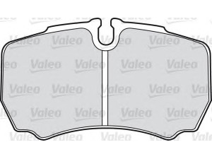 VALEO 541705 stabdžių trinkelių rinkinys, diskinis stabdys 
 Techninės priežiūros dalys -> Papildomas remontas
42470841, 42555406